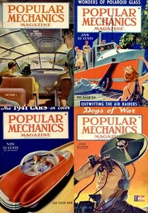 Popular Mechanics – Science Technology - 108 Old Magazines Vol.4 (1938-1946) DVD - Picture 1 of 12