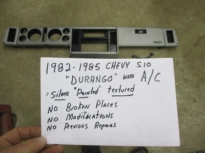 Chevy S10 1982-1985 tablero bisel radio juego de molduras con FACT A/C DURANGO Foto 1 de 4