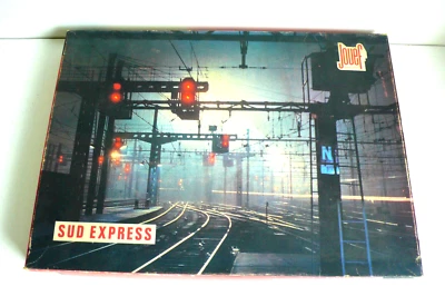 TRAINS JOUEF  "HO"  COFFRET "SUD - EXPRESS"  FONCTIONNE BIEN ANNÉES 60   REF 751 - Photo 1/4