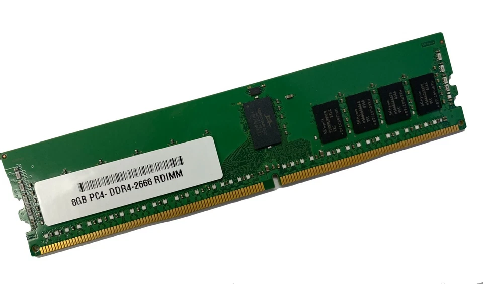 8GB Memory for Dell PowerEdge R540 DDR4 2666 MHz PC4-21300 REG ECC RDIMM RAM - Image 1 of 1