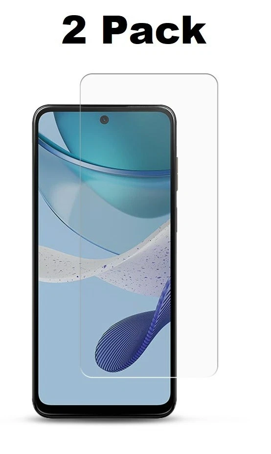 2 Pack Tempered Glass Protector Compatible for Moto G 5G 2023 Bubble Free - Image 1 of 1