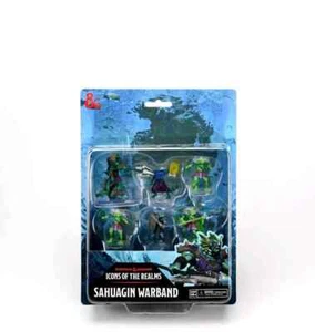 Sahuagin Warband D&D Fantasy Miniatures: Icons of the Realms - Picture 1 of 2