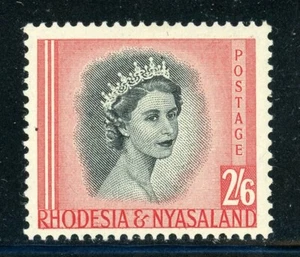 RHODESIA & NYASALAND 152 SG12 MH 1954-56 2sh6p QEII Definitive CV$8 - Picture 1 of 1