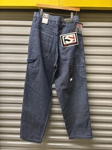 Pantalones de mezclilla de colección Y2k The Source holgados grunge brillantes Jnco Southpole pierna ancha 38x32 - Imagen 1 de 5