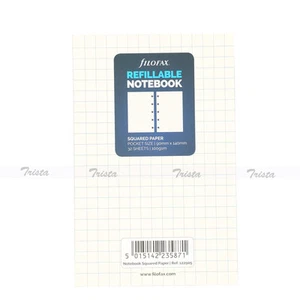 Filofax Pocket Size Organiser Planner Notebooks Squared Paper Refill - 122905 #J - Picture 1 of 5