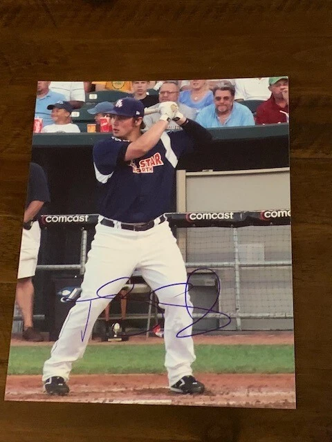 Travis Snider Autographed 8x10  Photo Pose 4 - Image 1 of 1