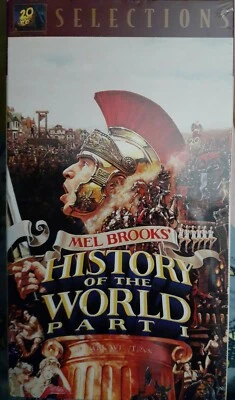 HISTORY OF THE WORLD: PART 1 VHS Mel Brooks NEW WATERMARK RAW FOR GRADING - Image 1 of 3