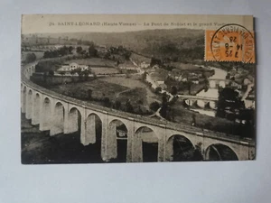 CPA 87 SAINT-LEONARD - Le Pont de Noblat et le Grand Viaduc - Imagen 1 de 2