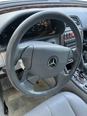 1998 1999 Mercedes-Benz W208 W210 CLK320 CLK430 E320 SLK230 E420 Steering Wheel - Image 1 of 4