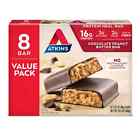 Atkins Protein-Rich Meal Bar, Chocolate Peanut Butter, Keto Friendly, 8 Count