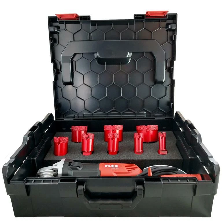 Foret À Diamant M14 Pour Carrelage + FLEX Meuleuse D'Angle Dans L-BOXX - Photo 1/4