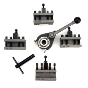 Size Aa Quick Change Tool Post Holder Set for Mini Lathe Multifix Lathe Tool - Picture 1 of 9