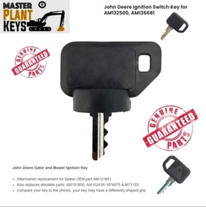 Llave maestra John Deere Gator AM131841, AM132500, AM136681, AM101600, AM102439 JDG - Imagen 1 de 1