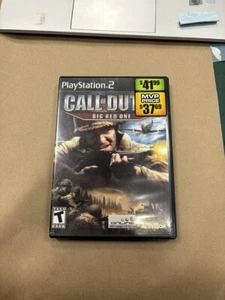 SONY Playstation 2 PS2 Call Of Duty 2 Big Red One 2005 COMPLETE (HPB009766) - Picture 1 of 3