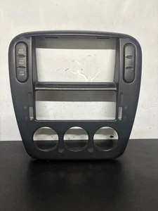 2002-05 FORD EXPLORER MOUNTAINEER RADIO TRIM PANEL BEZEL Black - Picture 1 of 11