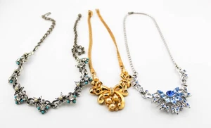 VINTAGE NACHLASS STRASS HALSKETTE KONVOLUT - Bild 1 von 3