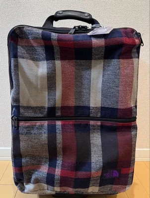 Bolsa de Transporte The North Face Etiqueta Púrpura 2 Ruedas Tamaño de Viaje Usada Foto 1 de 4