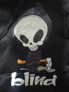 BLIND Skateboard Co. Black Hoodie Sweatshirt 2xl Fits Like A LARGE Unisex **** - Picture 1 of 4
