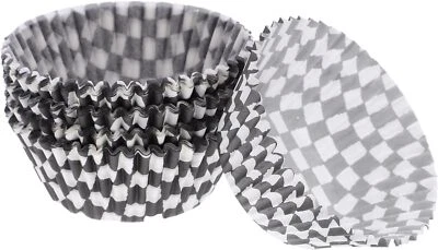 MAGICLULU Cupcake Liner Baking Cups 100pcs Checkered Assorted Color  - Image 1 of 4