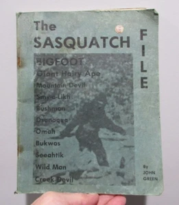 1973 Sasquatch Bigfoot Cryptozoology book vintage - Picture 1 of 6