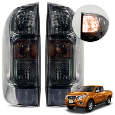 Pair Tail Lights Lamp Smoke Lens For Nissan Navara Np300 D23 4x4 2015 - 2019 Foto 1 de 4