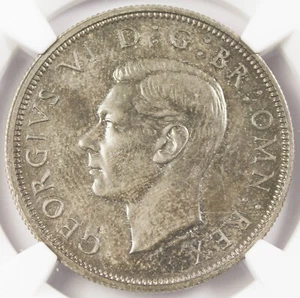 Great Britain UK 1937 HalfCrown 1/2 Crown Silver Proof Coin NGC PF64 George VI - Picture 1 of 4
