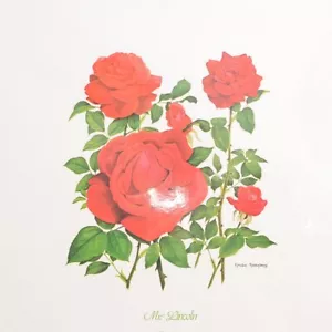 Fleetwood FDC First Day Cover Stamp Folio Kristin Rosenberg's Poetry of Roses - Picture 1 of 4