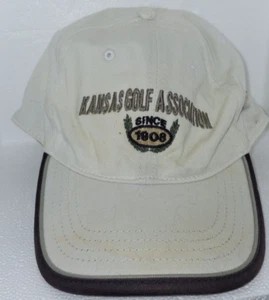 Kansas Golf Association Page & Tuttle tapa de bola blanca gancho y bucle centenario 2008 - Imagen 1 de 6