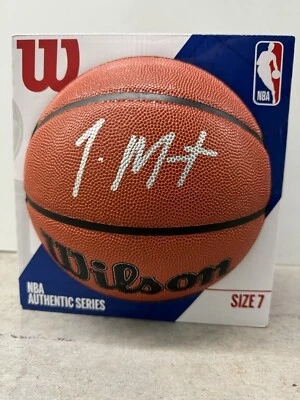 JA MORANT Wilson Basketball Signed Autograph JSA Certificate AUTO - Image 1 of 2