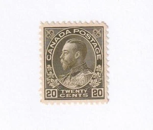 CANADA # 119 VF-MNH 20cts KGV ADMIRAL CAT VALUE $420 - Picture 1 of 1