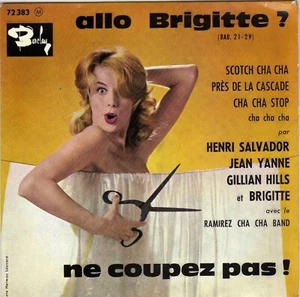 HENRI SALVADOR JEAN YANNE GILLIAN HILLS BRIGITTE RAMIREZ CHA CHA BAND FRENCH EP - Imagen 1 de 1