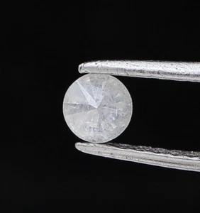 RARE NATURAL DIAMOND 0.17TCW FANCY WHITE SPARKLING ROUND BRILLIANTCUT FOR RING - Picture 1 of 11