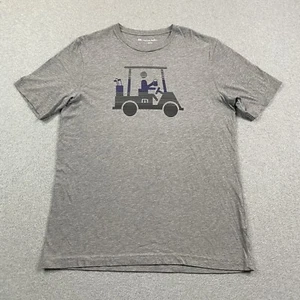 Travis Mathew T Shirt Mens Large Graphic Tee Drink Drive Golf Cart Pima Cotton - Picture 1 of 10