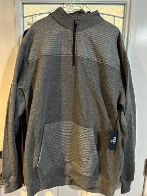 New PD&C Men’s 1/4 Zip Pullover Sweater 3XL - Image 1 of 4