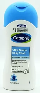 Cetaphil Ultra Gentle Body Wash Fragrance Free 16.9 fl oz - Picture 1 of 2