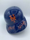 David Wright & Jose Reyes Dual Autographed Full Size NY Mets Batting Helmet (JSA