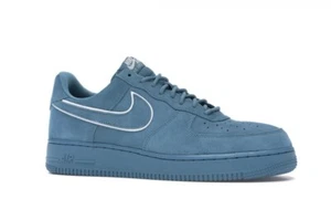 Nike Men's Air Force 1 '07 LV8 Low Noise Aqua Suede Sneakers Shoes Size 10.5 US - Picture 1 of 5