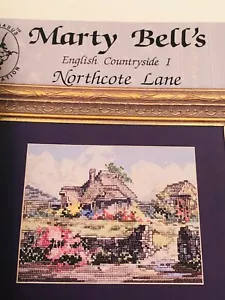 Marty Bell’s English Countryside I Northcote Lane patrón de punto de cruz Pegaso - Imagen 1 de 3