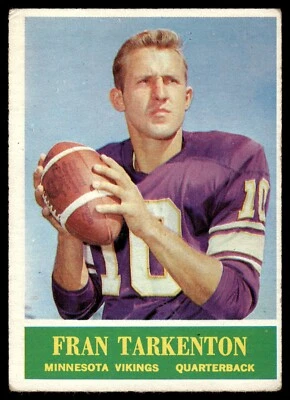 1964 Philadelphia 109 Fran Tarkenton Minnesota Vikings HOF - Image 1 of 2