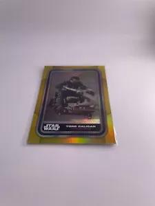 2023 Topps Star Wars Flagship Toro Galigan Card Gold Foil Parallel - Picture 1 of 4
