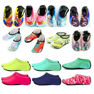 UK Kids Mens Womens Water Beach Shoes Non-Slip Aqua Socks Sea Swim Pool Wetsuits - Picture 1 of 25