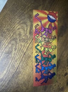 Grateful Dead Skellys 5.9"x2" Glitter Sticker - Picture 1 of 1
