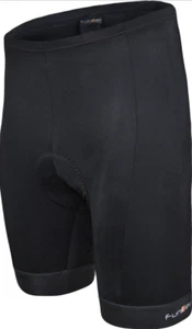 Funkier F-77 4-Way Stretch 7 Panel Cycling Shorts In Black All Sizes - Picture 1 of 4