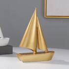 Segelboot-Figur im nordischen Stil, Handwerks-Sammler-Segelboot-Modell aus
