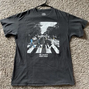 The Beatles Abbey Road Grey graphic t shirt Adult Large 20”x27” - Picture 1 of 8