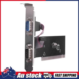 Industrial Control PCI to Serial Port COM 9 Pin RS232 DB9 Card for Windows Linux - Picture 1 of 9