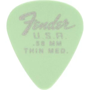 Fender 351 Dura-Tone Delrin Guitar Picks, .58mm, Surf Green, 12-Pack - Picture 1 of 4