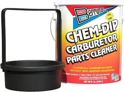 Berryman 0996-ARM B-9 Chem Dip Parts Cleaner with Basket and Armlock, 3/4-Gal... Foto 1 de 4