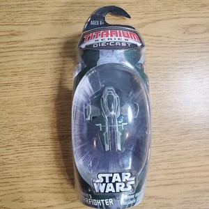Star Wars Micro Machines Galoob Titanium Die Cast Anakin's Starfighter 2006 NIB - Picture 1 of 2