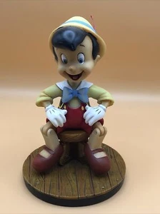 Disney Parks Pinocchio Bobblehead Resin Figurine w/Moveable Legs 5” - Picture 1 of 11